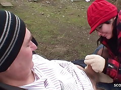 Old Ugly Guy Fuck Real Czech Teen Street Whore Public