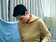 Skinny shorthaired girl plays with dildo - Sascha Production - Free Porn Videos - YouPorn