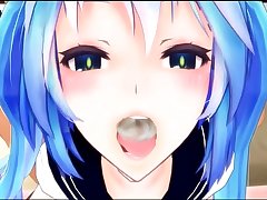 Best Anime hentai blow job  Concentrated version1