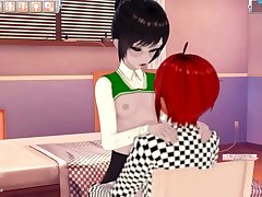 3D Hentai - Koikatu - Pale Burnette