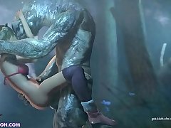 She Wants His Huge Monster Cock