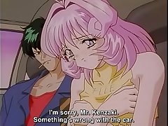 Sexy hentai babes ridding