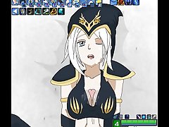 Ashe Fucking - League of legends Hentai