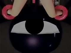 [MMD R-18] Kuromaru Fucks Its Latest Sex Captive