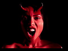 Cumflation - Hot Columbian Demon Got Hard Fuck by huge Tentacles