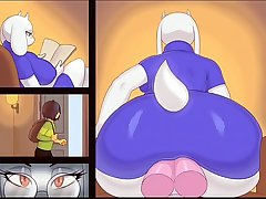 Toriel almost caught