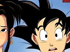 GOKU SE COGE A CAULIFLA