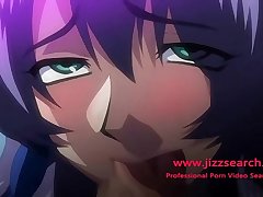 hentai cartoon: hypnosising female soldiers blowjob in prison