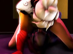 Futa Mercy x Widowmaker 3