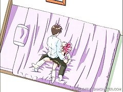 Nut Licking Anime Slut Gets Fucked
