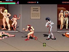Beat 'em up game panic in hentai city 2 stage 1 chun li