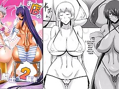MyDoujinShop - Big Breasted Bimbos Get Slutty In Sling Bikini Ikkitousen Hentai Comic