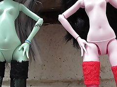 Pissing on my dolls