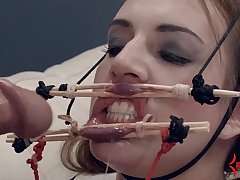 Blowjob Doll Alisha Adams Face Fucked