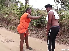 The Lady That Help The Local Blind Man With Benefits  She Misleaded The Blind Man To Her House And Fucked Him