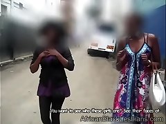 Beautiful African lezzies know how to fight the