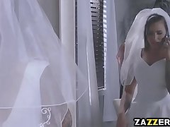 Bride to be Julia got fucked in the ass
