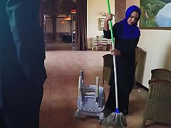 ARABS EXPOSED - Poor Janitor Gets Extra Money From Boss In Exchange For Sex