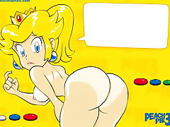 Peach Spanked