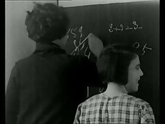 Cine pornográfico Antiguo - La fessée à l'école
