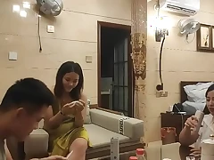 Highly fashionable Chinese beauty, looks like a young woman