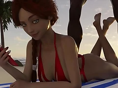 Super Gorgeous Ginger Teen Surprised By Monstrous Black FUTA Mommy - Cartoon Porn