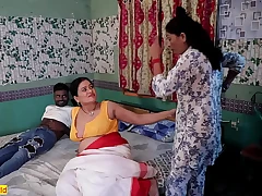 Indian Beautiful Mother-in-law Sex! Indian Family taboo Orgy