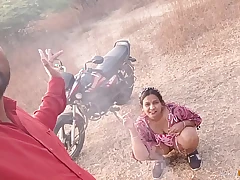 Exhibitionist Indian Couple Demonstrating Their Knowledge Having Fucky-fucky In A Jungle Outdoor