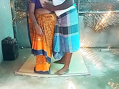 Indian step sister village home cleaning sex with brother