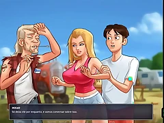 Summertime Saga ep 69 - A m&atilde;e se Fudeu e pra comer Filha Eu tenho que ajudar