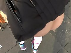 Anal Public fuck with teen amateur  slut and cumshot