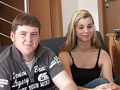 Sweet Teen Melanie - Home Casting