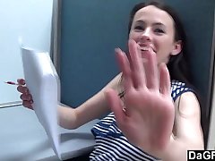 Teen Being Naughty at University Library