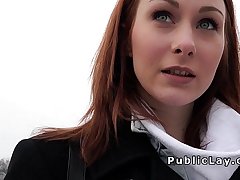 Russian redhead banged pov