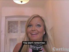Casting HD Fashion model gets creampie in casting