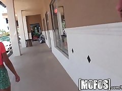 Mofos - Backroom foursome with hot teens