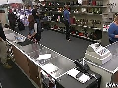 College Student Pawns Her Books - XXX Pawn